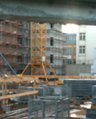 Foto der Baustelle am Moritzplatz