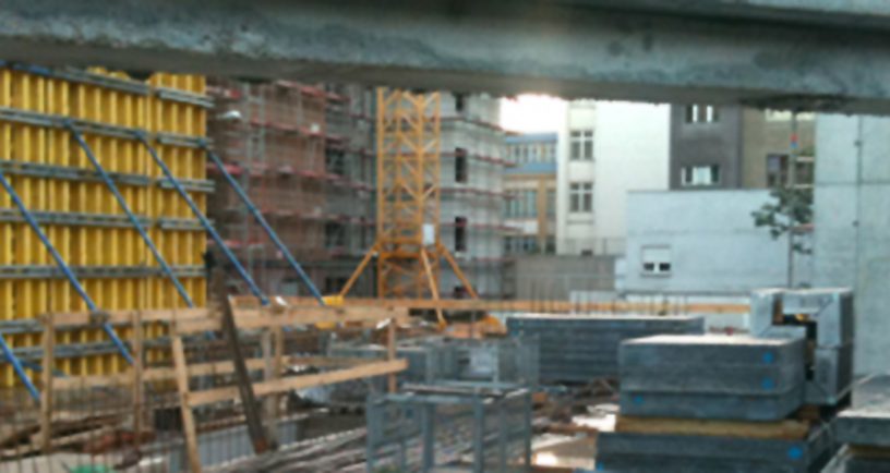 Foto der Baustelle am Moritzplatz