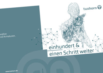 Konzeption und Design: Imagebroschüre zum 100-jährigen Bestehen eines Herstellers von Armaturen und Pumpen